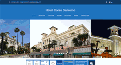 Desktop Screenshot of hotelcorsosanremo.com